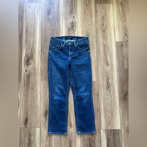 Silver Jeans Co. womens Suki Capri W30/L23.5